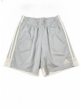 Adidas Boy's Gray Climalite Athletic Shorts Performance - Size Small